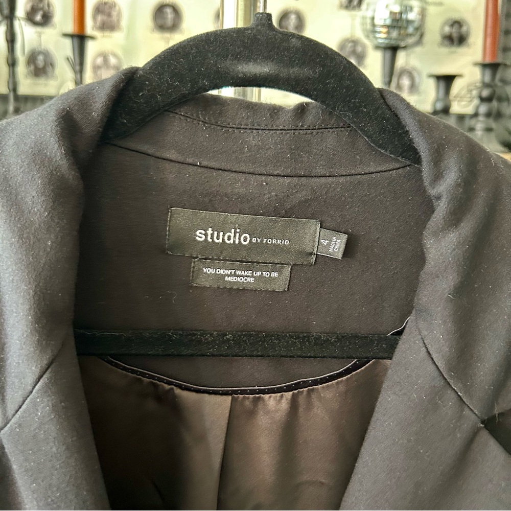 Torrid Studio Ponte Tailored Fit Blazer - Picture 6 of 12